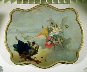 Dydens og adelens triumf af Giovanni Battista Tiepolo
